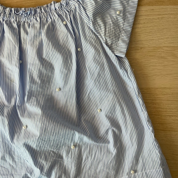 Off the Shoulder Blouse with Pearls - Picture 6 of 6